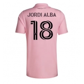 Billige Inter Miami Jordi Alba #18 Hjemmebanetrøje 2023-24 Kort ærmer