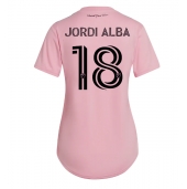 Billige Inter Miami Jordi Alba #18 Hjemmebanetrøje Dame 2023-24 Kort ærmer