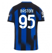 Billige Inter Milan Alessandro Bastoni #95 Hjemmebanetrøje 2023-24 Kort ærmer