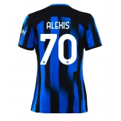 Billige Inter Milan Alexis Sanchez #70 Hjemmebanetrøje Dame 2023-24 Kort ærmer