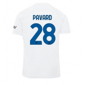 Billige Inter Milan Benjamin Pavard #28 Udebanetrøje 2023-24 Kort ærmer