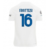 Billige Inter Milan Davide Frattesi #16 Udebanetrøje 2023-24 Kort ærmer