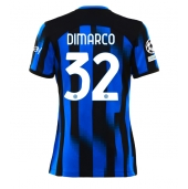 Billige Inter Milan Federico Dimarco #32 Hjemmebanetrøje Dame 2023-24 Kort ærmer