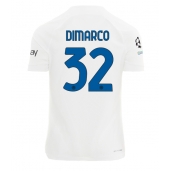 Billige Inter Milan Federico Dimarco #32 Udebanetrøje 2023-24 Kort ærmer