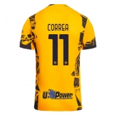 Billige Inter Milan Joaquin Correa #11 Tredje trøje 2024-25 Kort ærmer