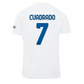 Billige Inter Milan Juan Cuadrado #7 Udebanetrøje 2023-24 Kort ærmer