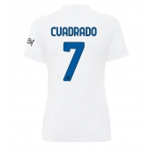 Billige Inter Milan Juan Cuadrado #7 Udebanetrøje Dame 2023-24 Kort ærmer