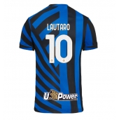 Billige Inter Milan Lautaro Martinez #10 Hjemmebanetrøje 2024-25 Kort ærmer