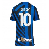 Billige Inter Milan Lautaro Martinez #10 Hjemmebanetrøje Dame 2024-25 Kort ærmer