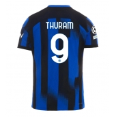 Billige Inter Milan Marcus Thuram #9 Hjemmebanetrøje 2023-24 Kort ærmer