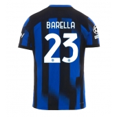 Billige Inter Milan Nicolo Barella #23 Hjemmebanetrøje 2023-24 Kort ærmer