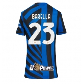 Billige Inter Milan Nicolo Barella #23 Hjemmebanetrøje Dame 2024-25 Kort ærmer