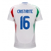 Billige Italien Bryan Cristante #16 Udebanetrøje EM 2024 Kort ærmer