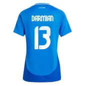 Billige Italien Matteo Darmian #13 Hjemmebanetrøje Dame EM 2024 Kort ærmer