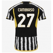 Billige Juventus Andrea Cambiaso #27 Hjemmebanetrøje 2023-24 Kort ærmer