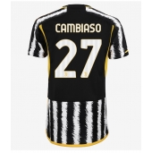 Billige Juventus Andrea Cambiaso #27 Hjemmebanetrøje Dame 2023-24 Kort ærmer