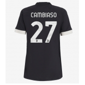 Billige Juventus Andrea Cambiaso #27 Tredje trøje Dame 2023-24 Kort ærmer