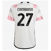 Billige Juventus Andrea Cambiaso #27 Udebanetrøje 2023-24 Kort ærmer