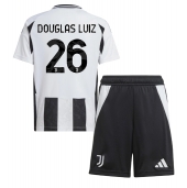 Billige Juventus Douglas Luiz #26 Hjemmebanetrøje Børn 2024-25 Kort ærmer (+ bukser)