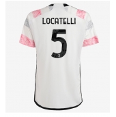 Billige Juventus Manuel Locatelli #5 Udebanetrøje 2023-24 Kort ærmer