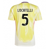 Billige Juventus Manuel Locatelli #5 Udebanetrøje 2024-25 Kort ærmer