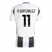 Billige Juventus Nicolas Gonzalez #11 Hjemmebanetrøje 2024-25 Kort ærmer