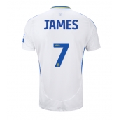 Billige Leeds United Daniel James #7 Hjemmebanetrøje 2024-25 Kort ærmer