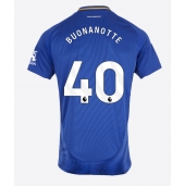 Billige Leicester City Facundo Buonanotte #40 Hjemmebanetrøje 2024-25 Kort ærmer