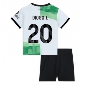 Billige Liverpool Diogo Jota #20 Udebanetrøje Børn 2023-24 Kort ærmer (+ bukser)