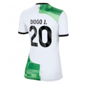 Billige Liverpool Diogo Jota #20 Udebanetrøje Dame 2023-24 Kort ærmer