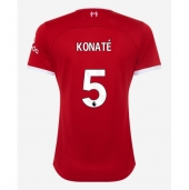 Billige Liverpool Ibrahima Konate #5 Hjemmebanetrøje Dame 2023-24 Kort ærmer