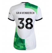 Billige Liverpool Ryan Gravenberch #38 Udebanetrøje Dame 2023-24 Kort ærmer