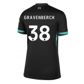 Billige Liverpool Ryan Gravenberch #38 Udebanetrøje Dame 2024-25 Kort ærmer