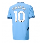 Billige Manchester City Jack Grealish #10 Hjemmebanetrøje 2024-25 Kort ærmer