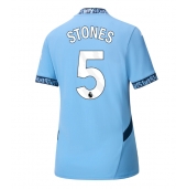 Billige Manchester City John Stones #5 Hjemmebanetrøje Dame 2024-25 Kort ærmer