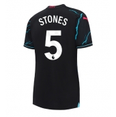 Billige Manchester City John Stones #5 Tredje trøje Dame 2023-24 Kort ærmer