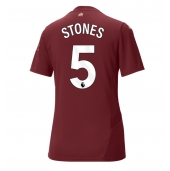 Billige Manchester City John Stones #5 Tredje trøje Dame 2024-25 Kort ærmer