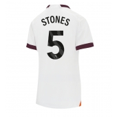 Billige Manchester City John Stones #5 Udebanetrøje Dame 2023-24 Kort ærmer