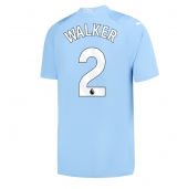 Billige Manchester City Kyle Walker #2 Hjemmebanetrøje 2023-24 Kort ærmer