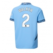 Billige Manchester City Kyle Walker #2 Hjemmebanetrøje 2024-25 Kort ærmer