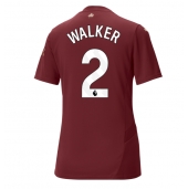 Billige Manchester City Kyle Walker #2 Tredje trøje Dame 2024-25 Kort ærmer