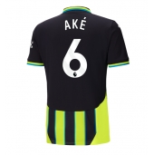 Billige Manchester City Nathan Ake #6 Udebanetrøje 2024-25 Kort ærmer