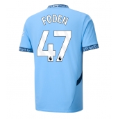 Billige Manchester City Phil Foden #47 Hjemmebanetrøje 2024-25 Kort ærmer