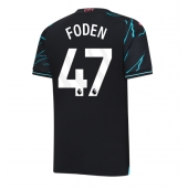 Billige Manchester City Phil Foden #47 Tredje trøje 2023-24 Kort ærmer