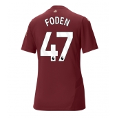 Billige Manchester City Phil Foden #47 Tredje trøje Dame 2024-25 Kort ærmer