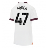 Billige Manchester City Phil Foden #47 Udebanetrøje Dame 2023-24 Kort ærmer