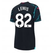 Billige Manchester City Rico Lewis #82 Tredje trøje Dame 2023-24 Kort ærmer