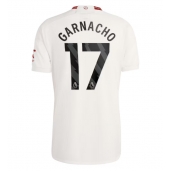 Billige Manchester United Alejandro Garnacho #17 Tredje trøje 2023-24 Kort ærmer