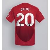 Billige Manchester United Diogo Dalot #20 Hjemmebanetrøje 2024-25 Kort ærmer