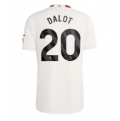 Billige Manchester United Diogo Dalot #20 Tredje trøje 2023-24 Kort ærmer